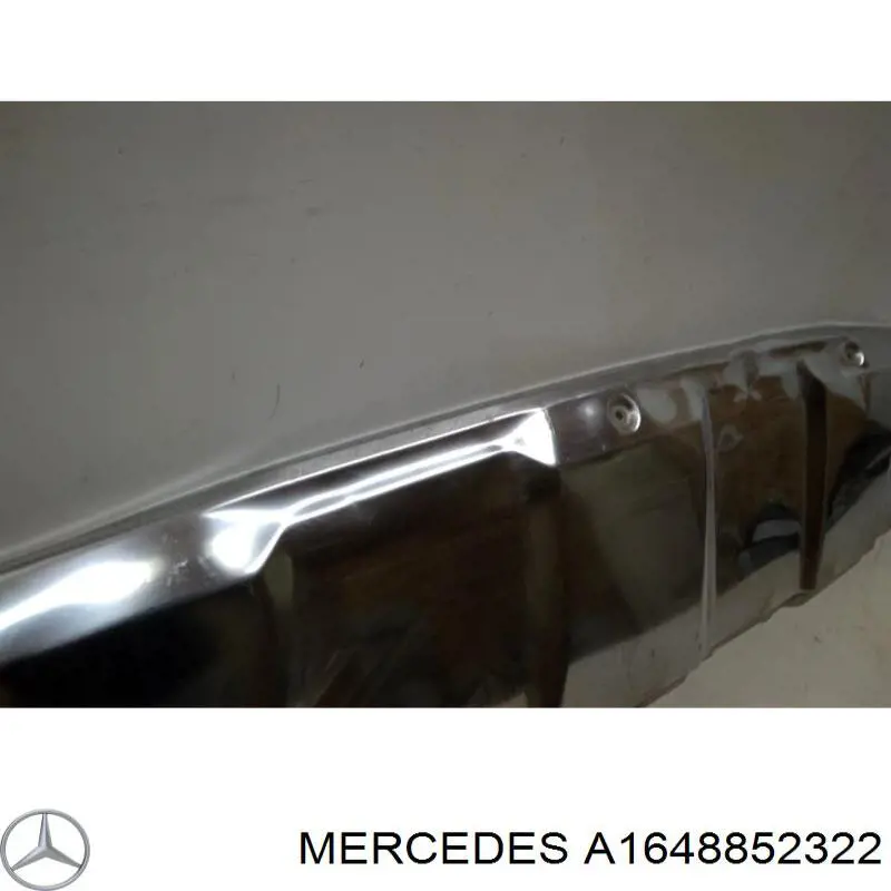 Накладка бампера заднього A1648852322 Mercedes