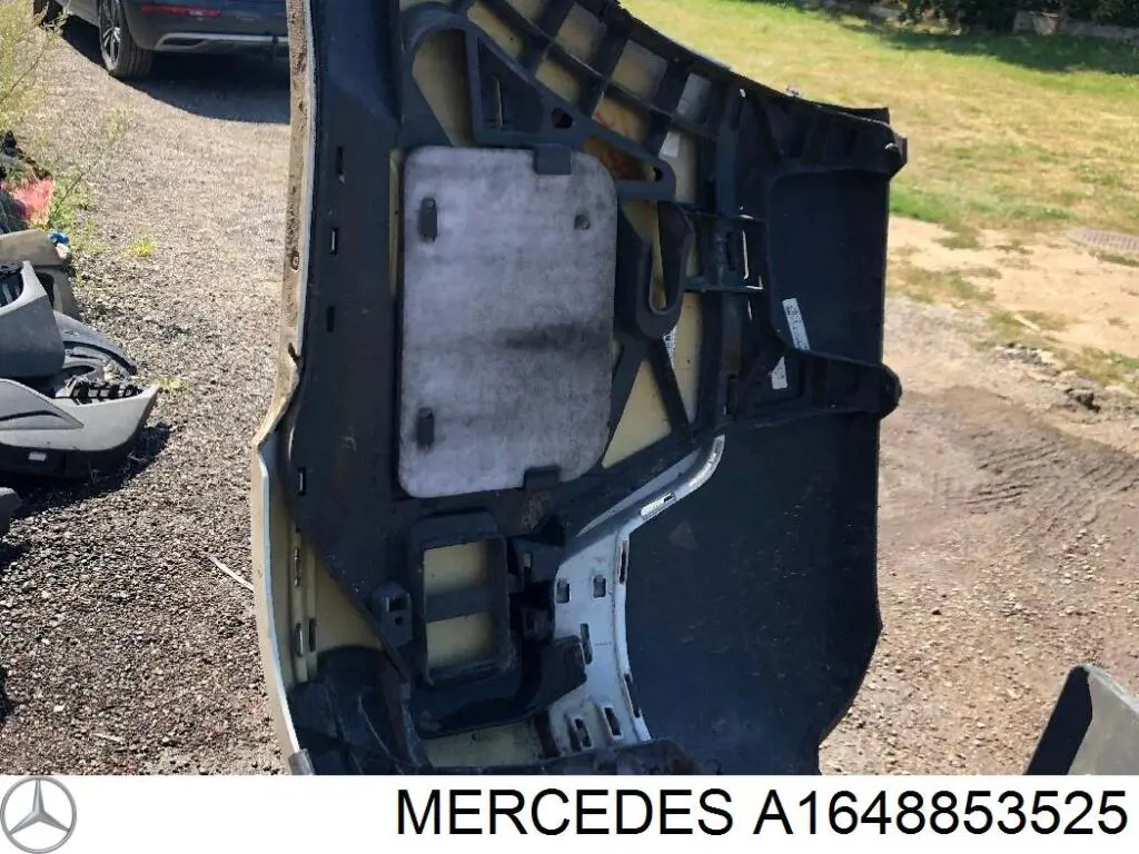 A1648853525 Mercedes Спідниця заднього бампера