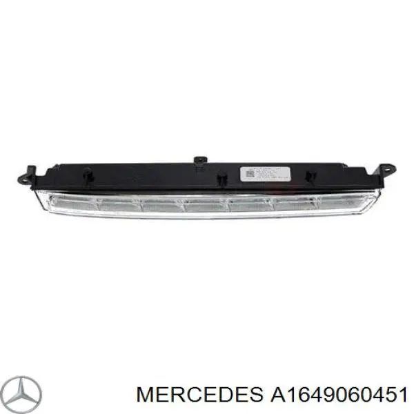 Фара денного світла, права на Mercedes ML-Class (W164)