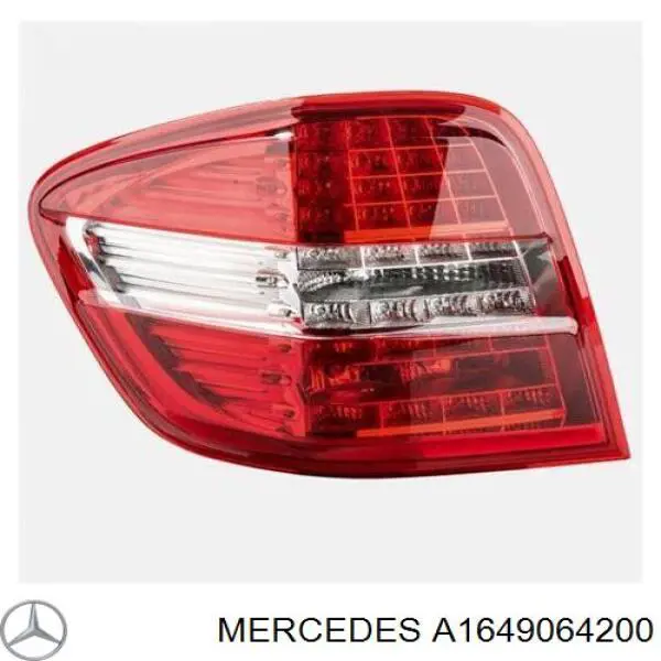 A1649064200 Mercedes Задня ліва фара