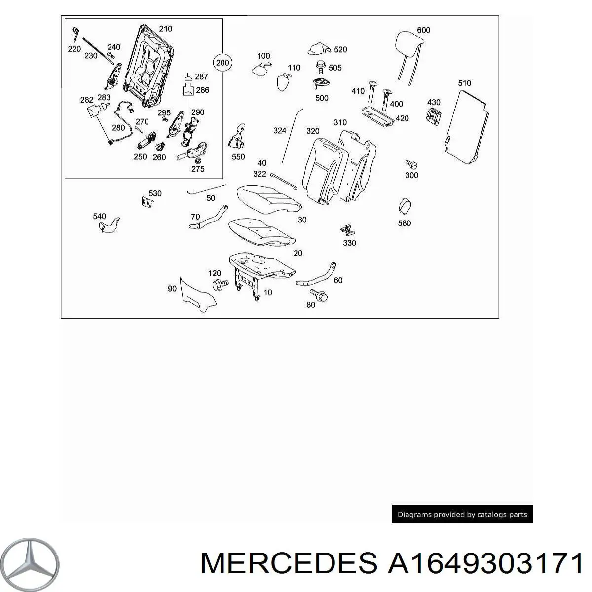 A1649303171 Mercedes 