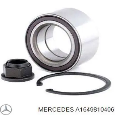 Купити A1649810406 Mercedes Підшипник маточини передньої/задньої