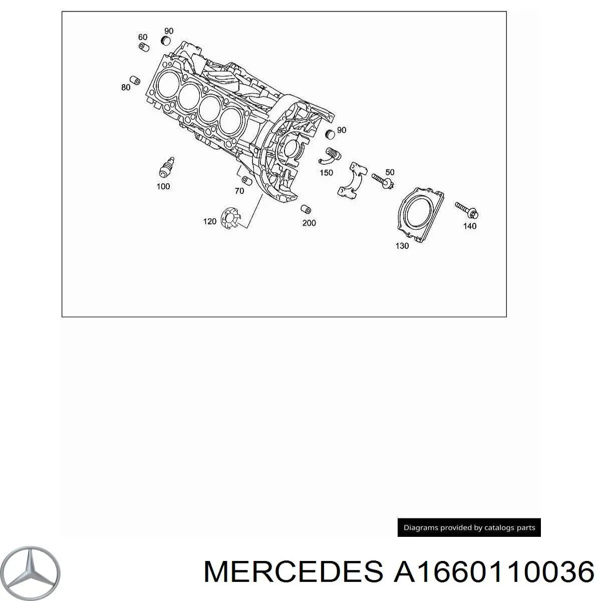  Mercedes A1660110036 ціна, від 5.07 USD