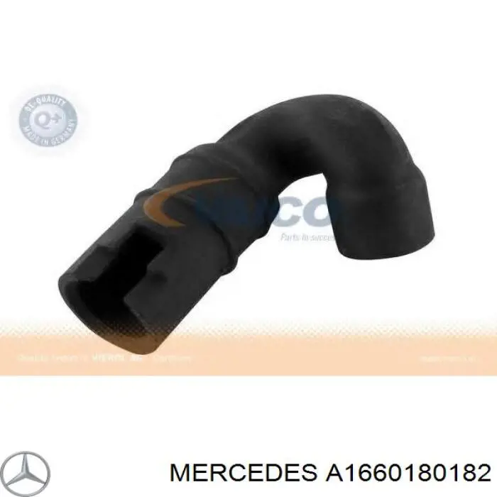 Трубка картера повітряна Mercedes A1660180182 ціна, від 10.43 USD