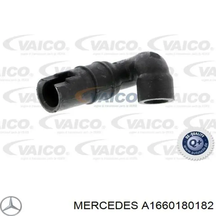 A1660180182 Mercedes Шланг повітряний вентиляції картера