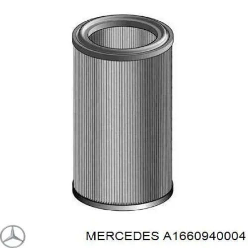 Купити A1660940004 Mercedes Автомобільний фільтр повітря