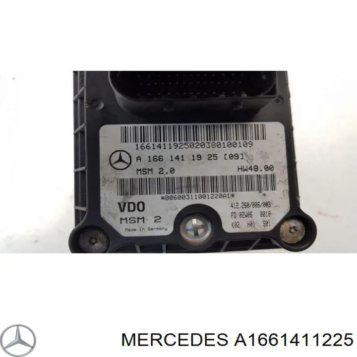 Купити A1661411225 Mercedes Дросільна заслінка