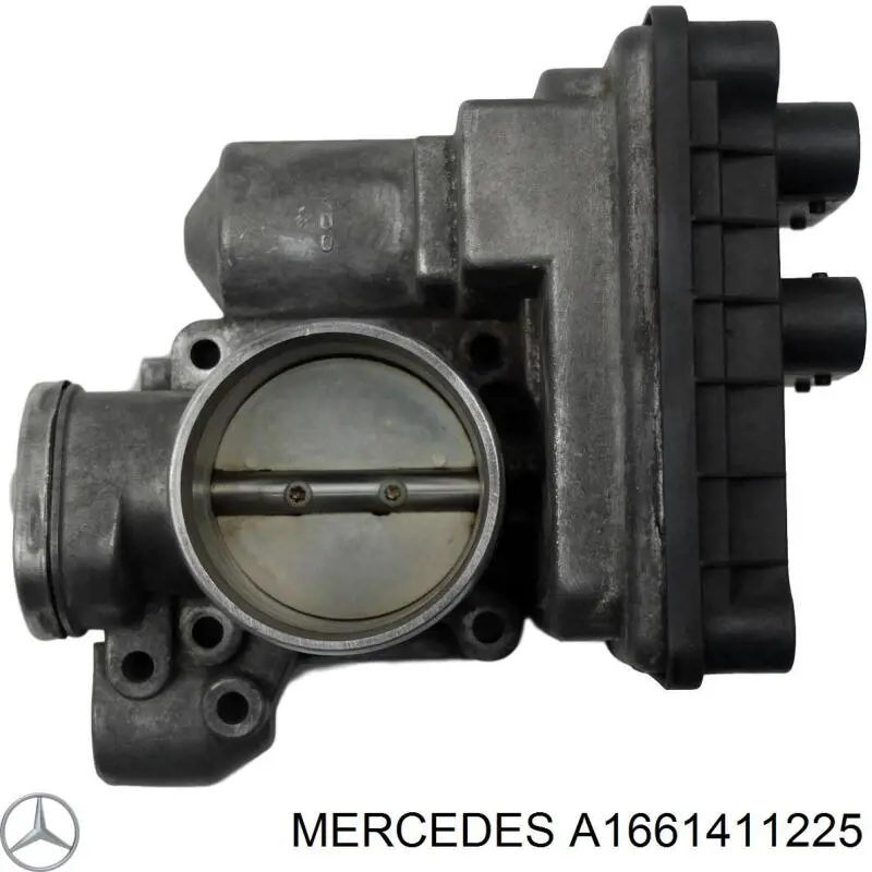 A1661411225 Mercedes Дросільна заслінка в зборі