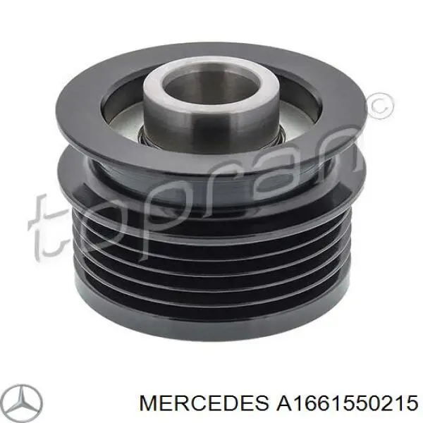 A1661550215 Mercedes шків генератора