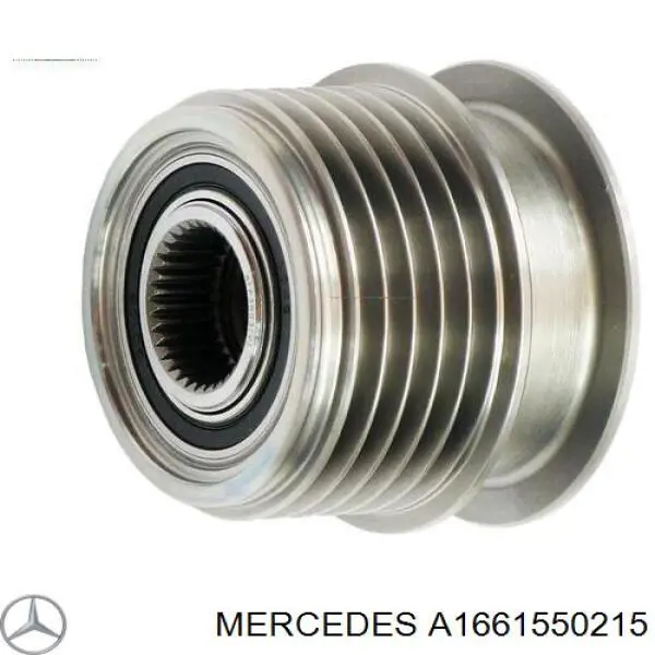 Інерційний шків Mercedes A1661550215 ціна, від 25.12 USD