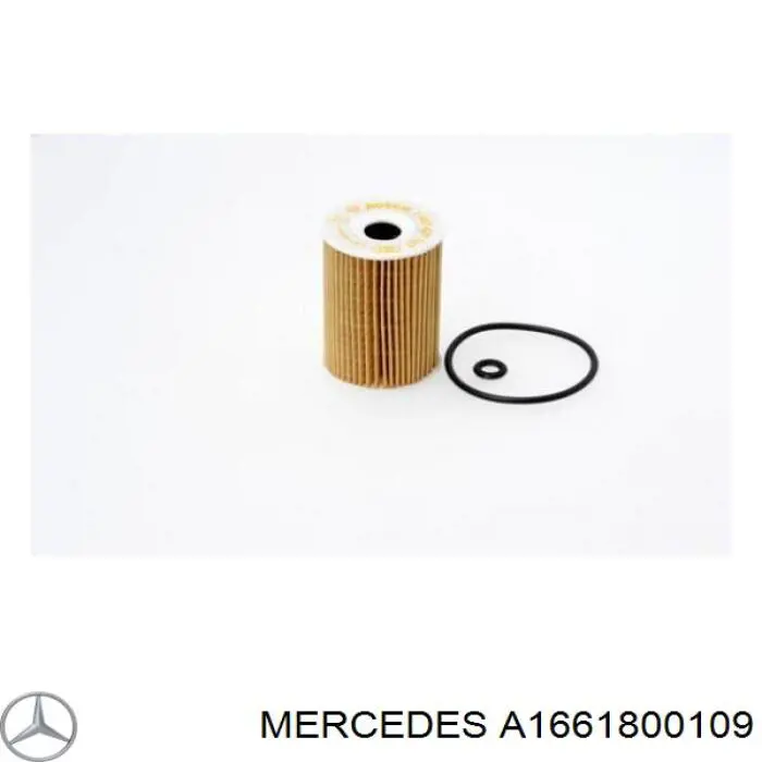 A1661800109 Mercedes фільтр масляний
