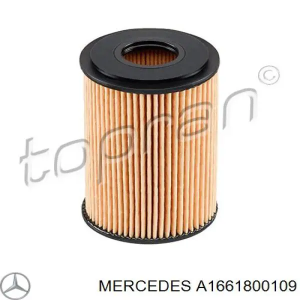 Купити A1661800109 Mercedes Фільтр очищення масла відцентровий