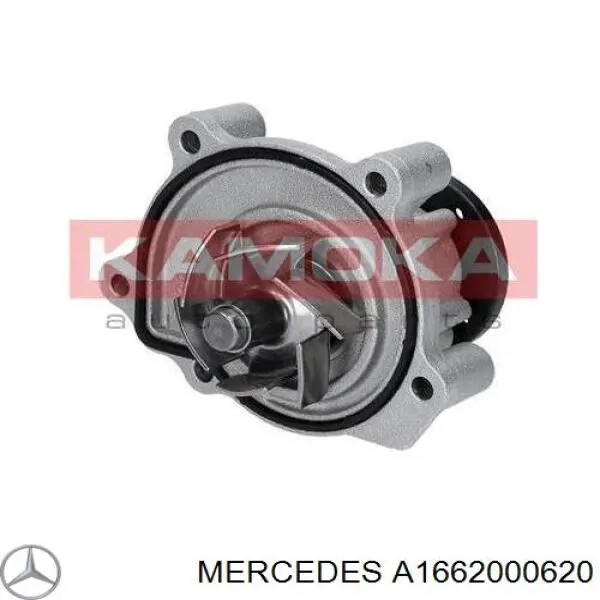 Помпа охолодження Mercedes A1662000620 ціна, від 34.16 USD
