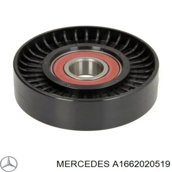 Купити A1662020519 Mercedes Натяжний ролик