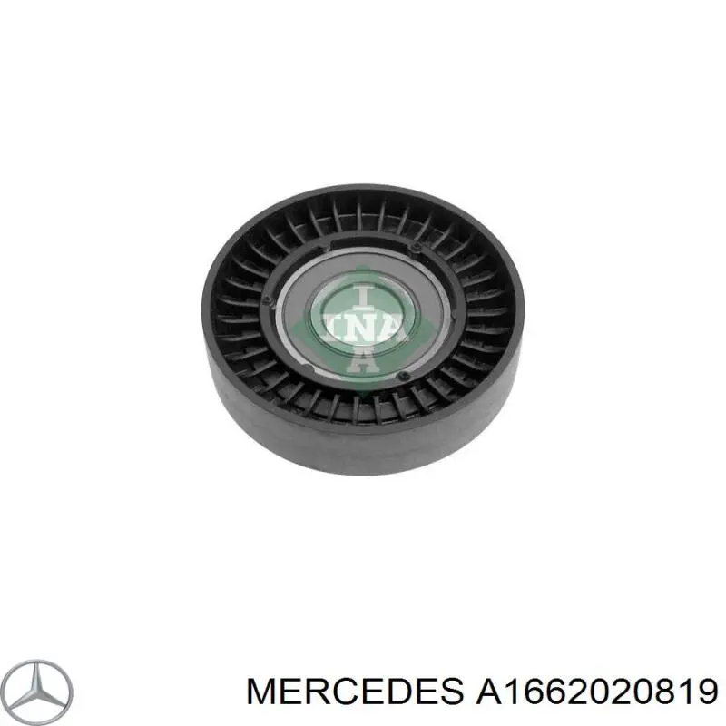 Купити A1662020819 Mercedes Ролик приводного ременя, паразитний