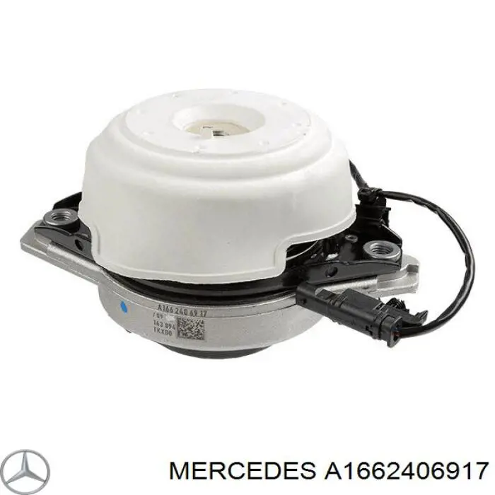 A1662406917 Mercedes Права подушка мотора