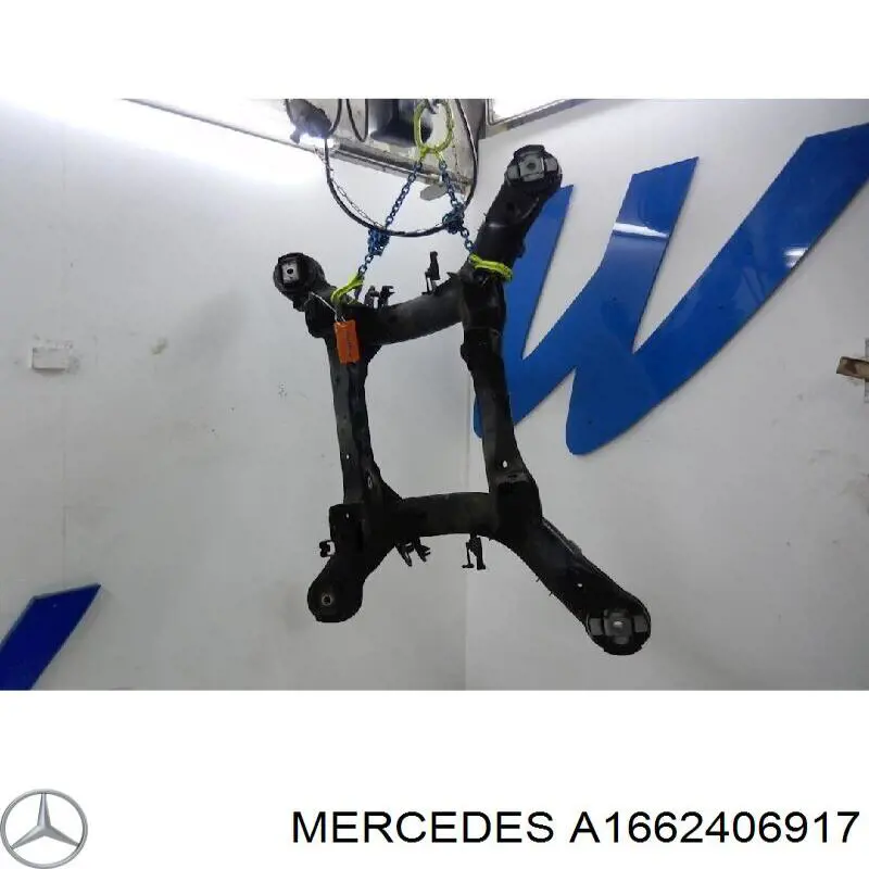 A1662406917 Mercedes подушка (опора двигуна, права)