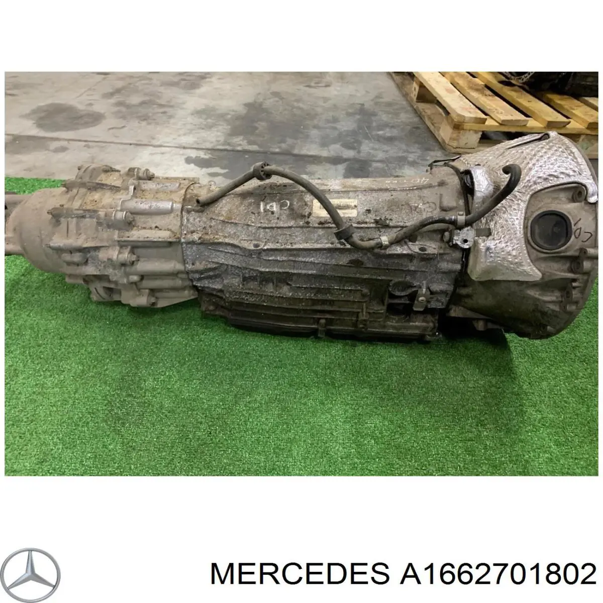 Коробка передач автомат Mercedes A1662701802 ціна, від 685.56 USD