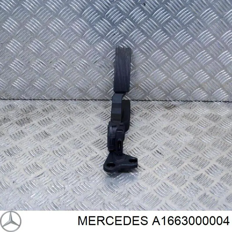 Підаль газу Mercedes A1663000004 ціна, від 44.34 USD