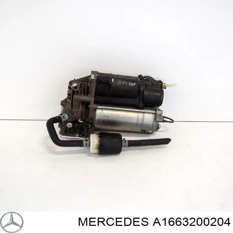 Купити A1663200204 Mercedes Компресор пневмопідкачки (амортизаторів)