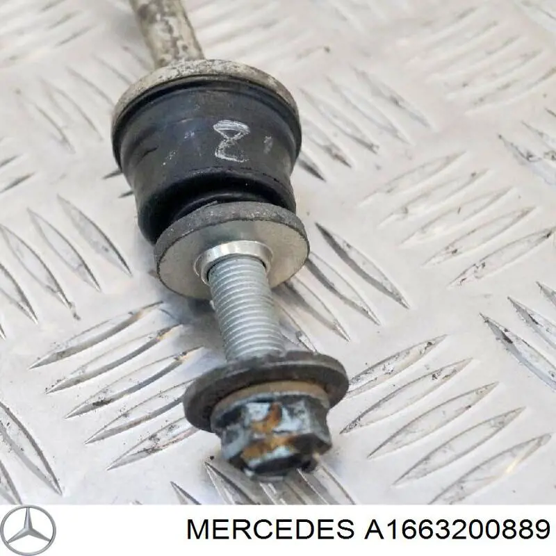 A1663200889 Mercedes стійка стабілізатора переднього, права