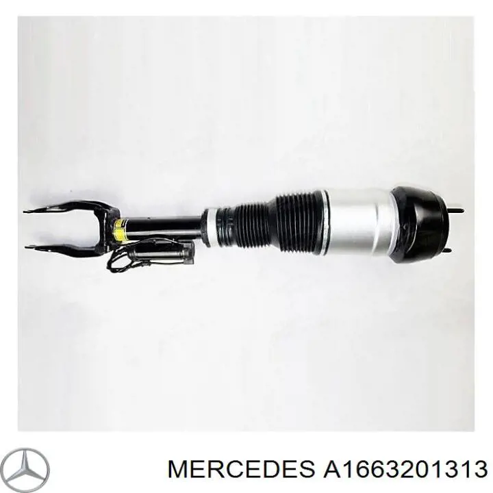 Амортизатор передньої підвіски, лівий Mercedes A1663201313 ціна, від 210.20 USD