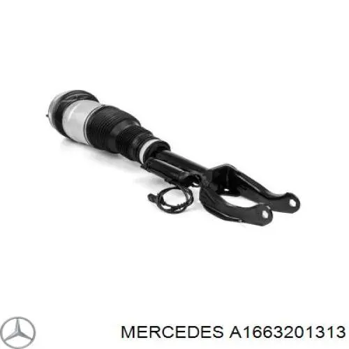 Купити A1663201313 Mercedes Амортизатора передній лівий