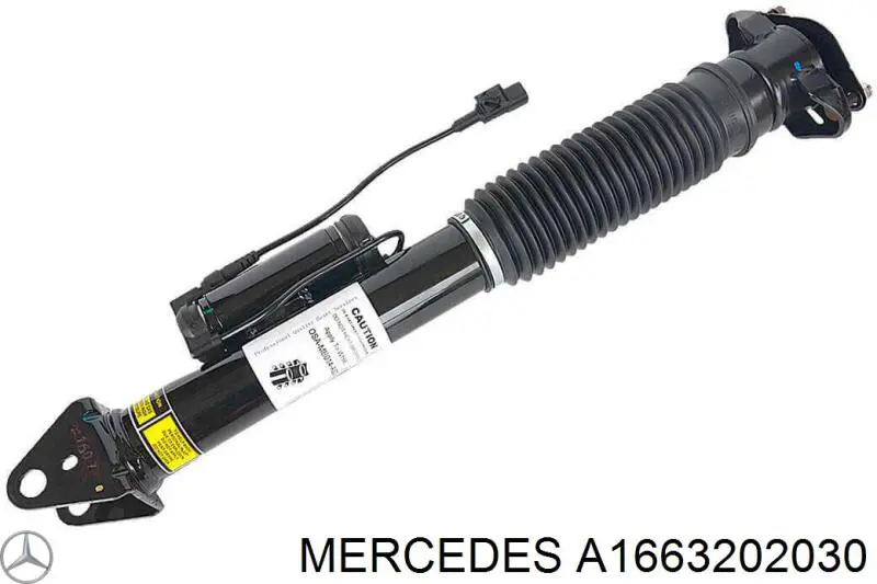 A1663202030 Mercedes Амортизатори задні