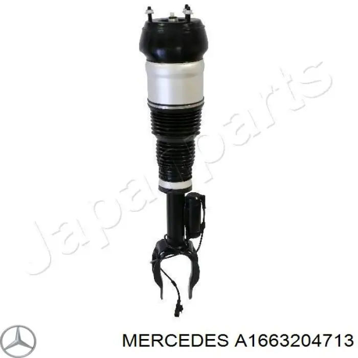 Амортизатор передньої підвіски, лівий Mercedes A1663204713 ціна, від 211.15 USD
