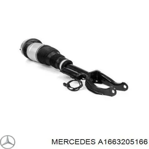 Купити A1663205166 Mercedes Амортизатора передній лівий
