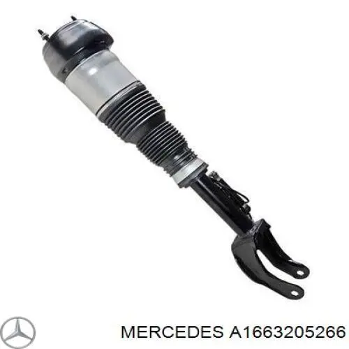 Купити A1663205266 Mercedes Амортизатор передній, правий