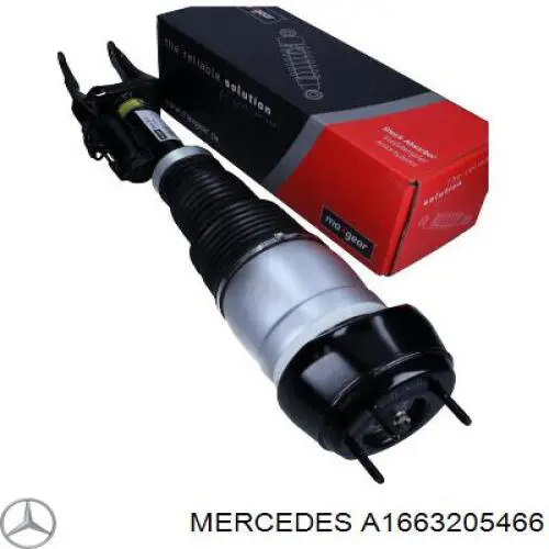 A1663205466 Mercedes амортизатор передній, правий