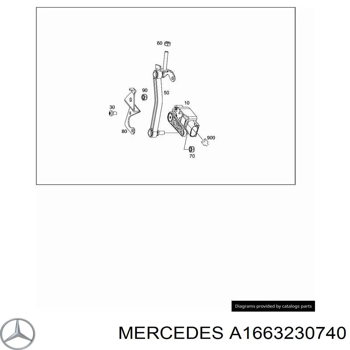 Mercedes A1663230740 ціна, від 5.07 USD
