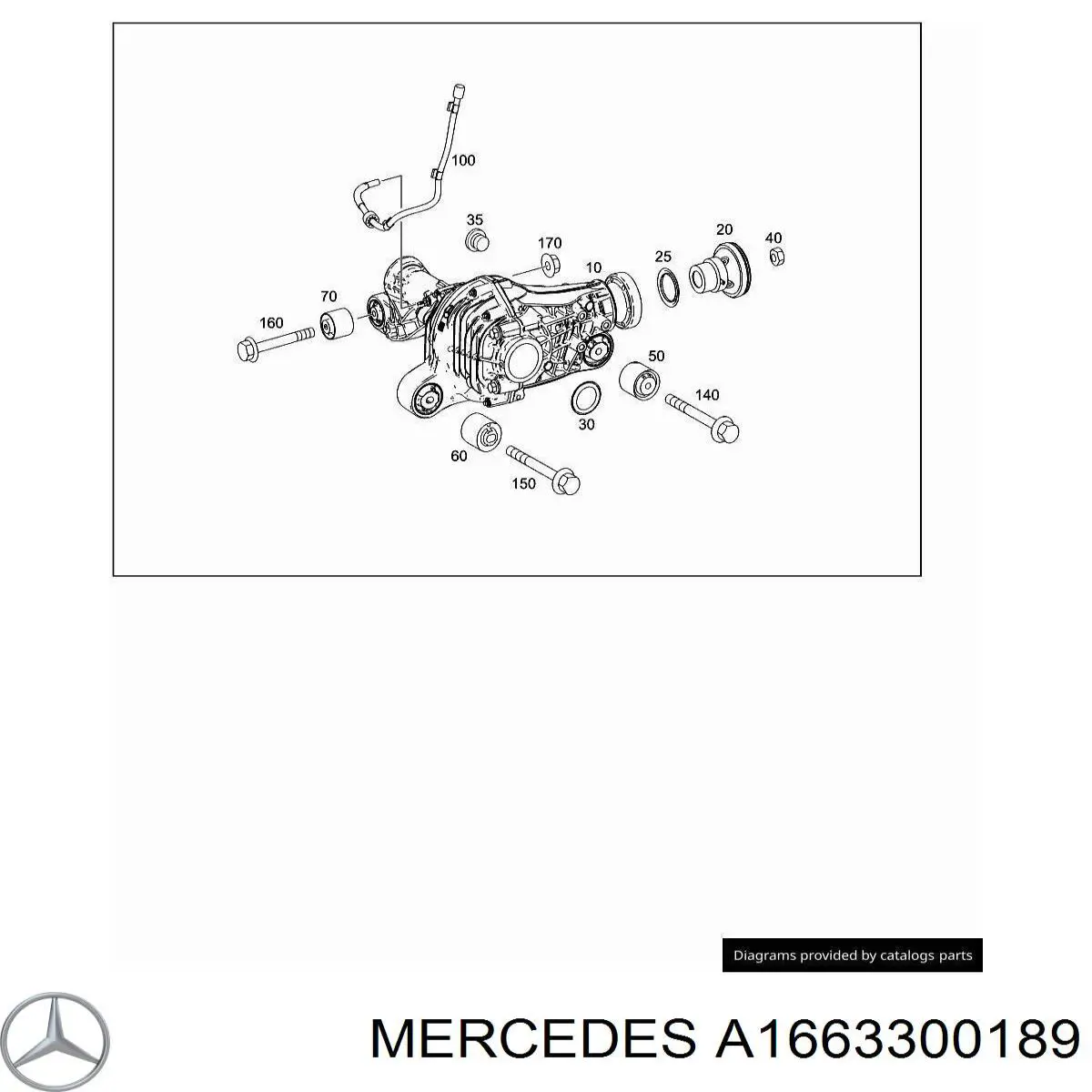 A1663300189 Mercedes 