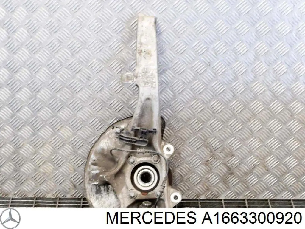 Купити A1663300920 Mercedes Цапфа поворотна ліва