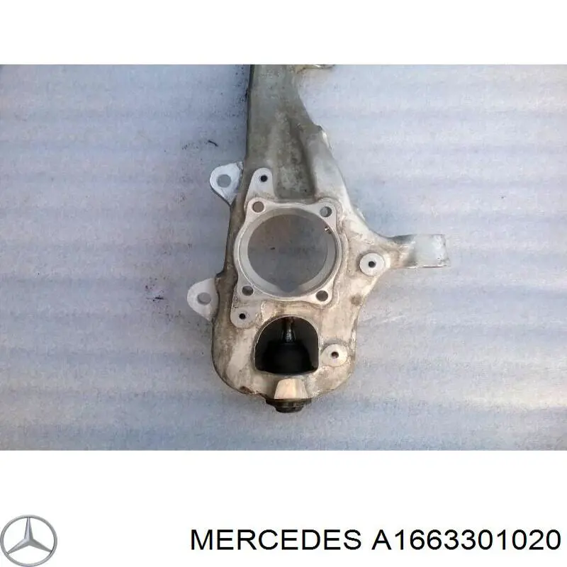 Купити A1663301020 Mercedes Цапфа передні праві