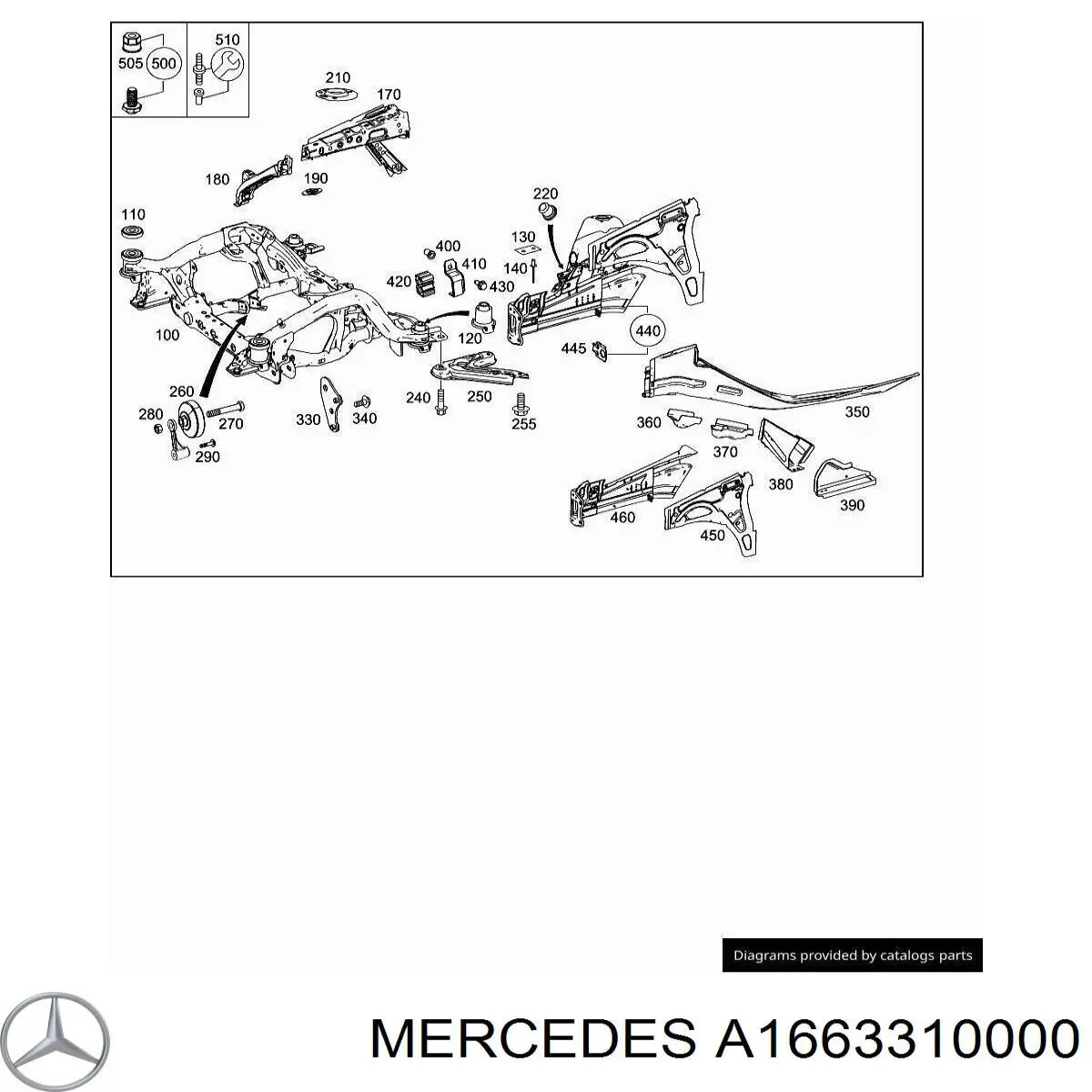 A1663310000 Mercedes 