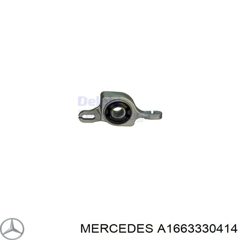 A1663330414 Mercedes сайлентблок переднього нижнього важеля