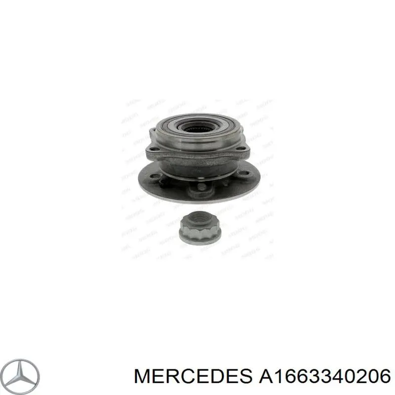 Купити A1663340206 Mercedes Маточини передніх коліс