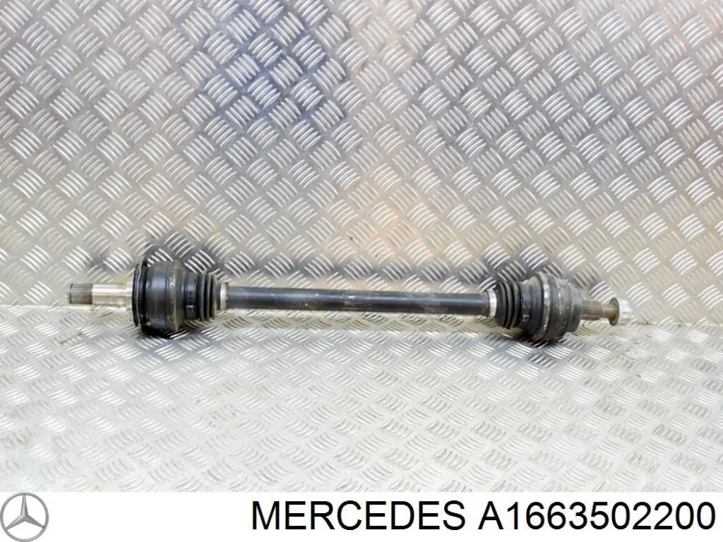 Піввісь задня, ліва Mercedes A1663502200 ціна, від 63.35 USD