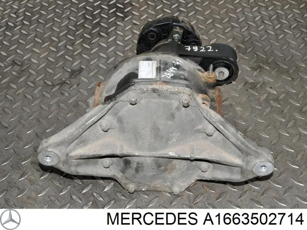 Купити A1663502714 Mercedes Міст задній в зборі