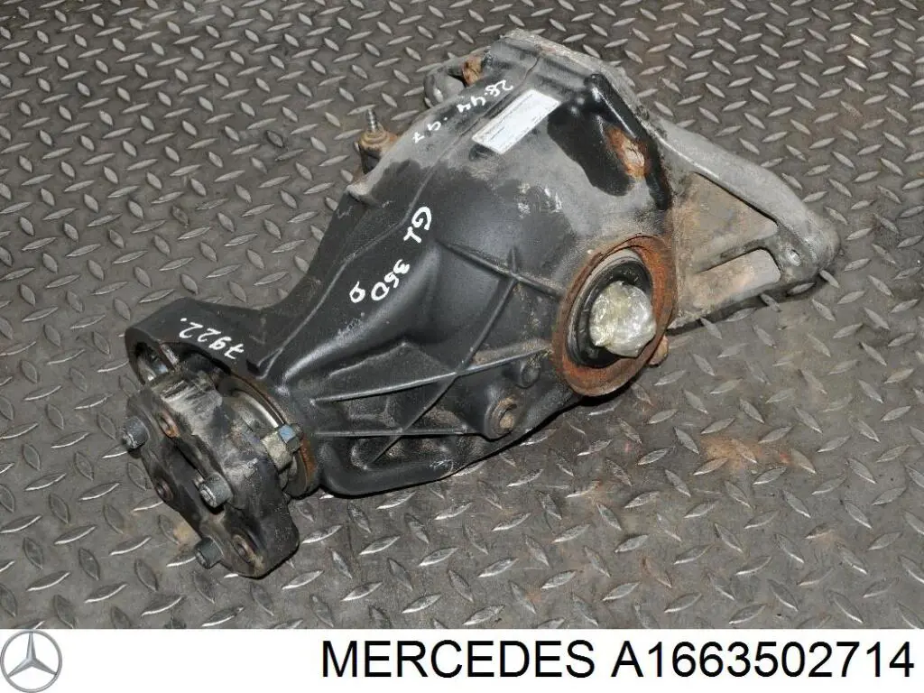 Купити A1663502714 Mercedes Міст задній в зборі
