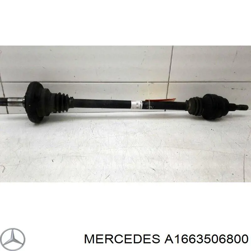 Піввісь задня, ліва A1663506800 Mercedes