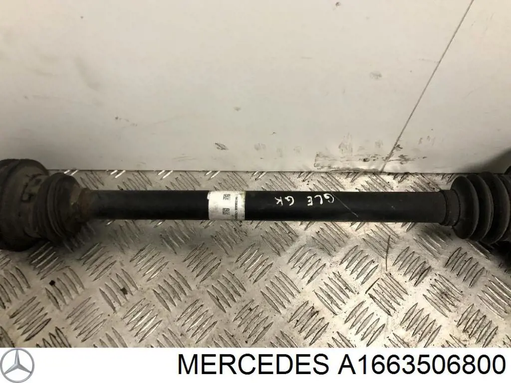 Піввісь задня, ліва Mercedes A1663506800 ціна, від 63.34 USD