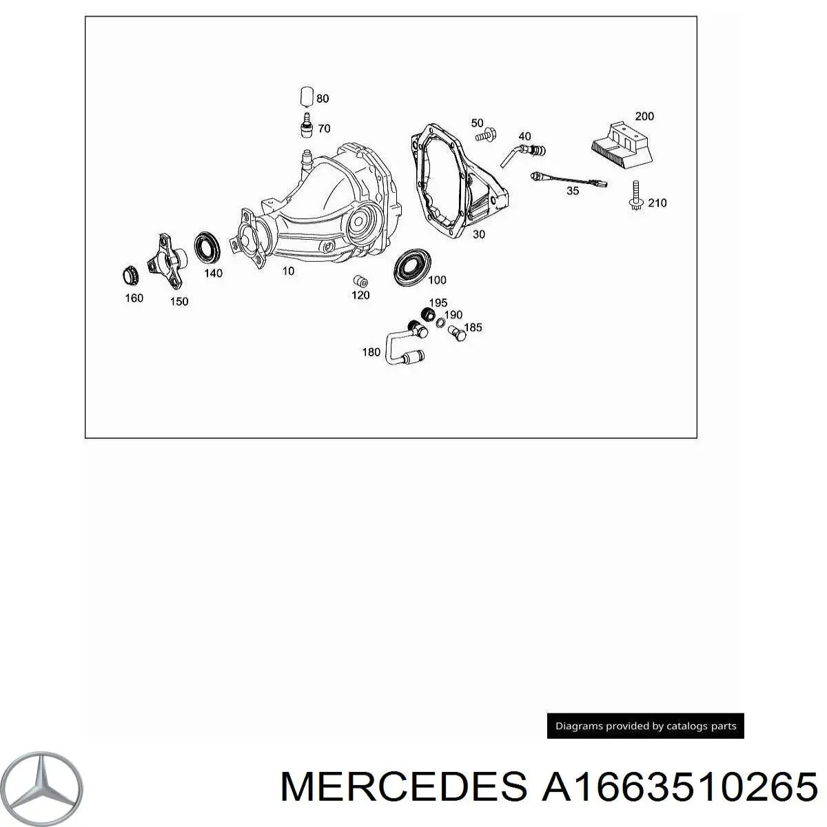 A2303500590 Mercedes 