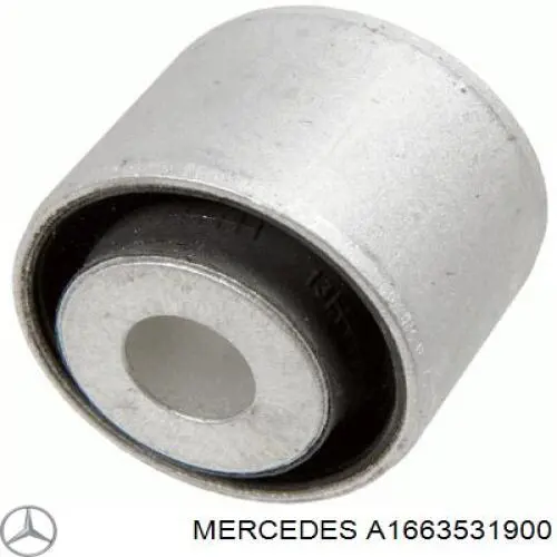 A1663531900 Mercedes сайлентблок заднього верхнього важеля