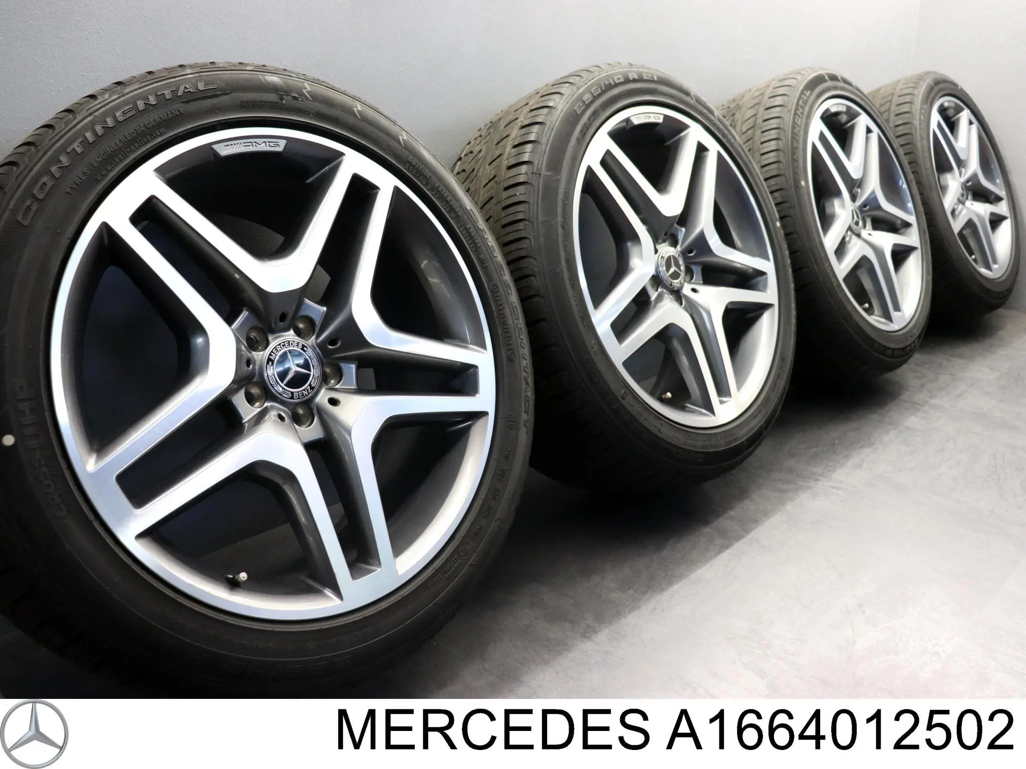 Диски колісні литі (легкосплавні, титанові) A1664012502 Mercedes