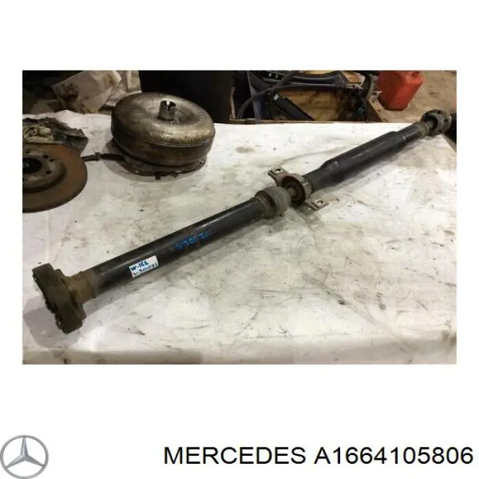 Купити A1664105806 Mercedes Кардан задній