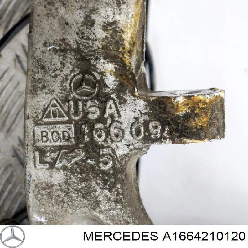 A1664210120 Mercedes Кожух гальмівного диска