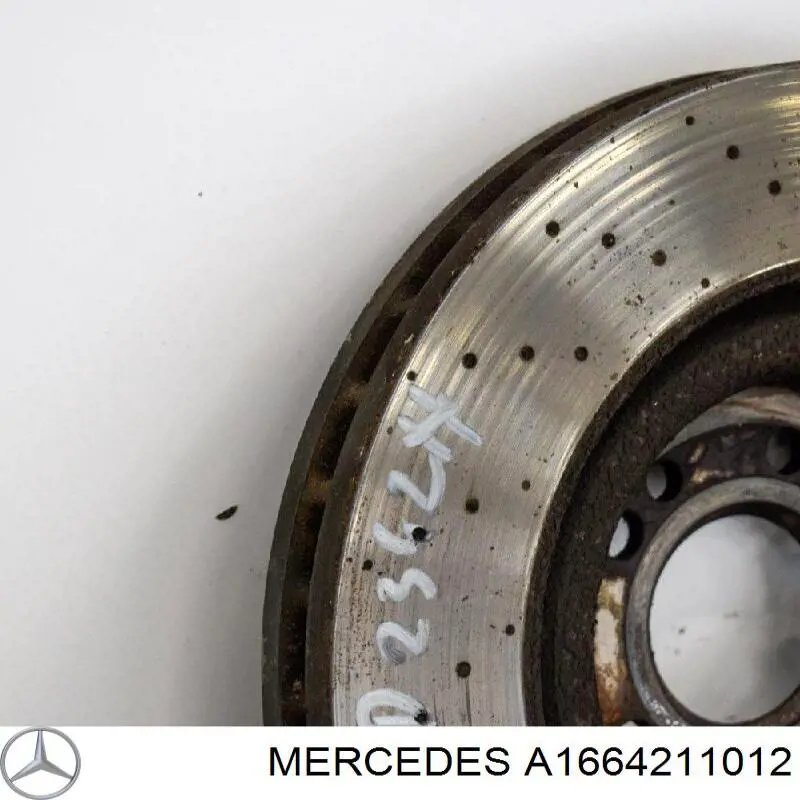 Купити A1664211012 Mercedes Ротор гальмівний